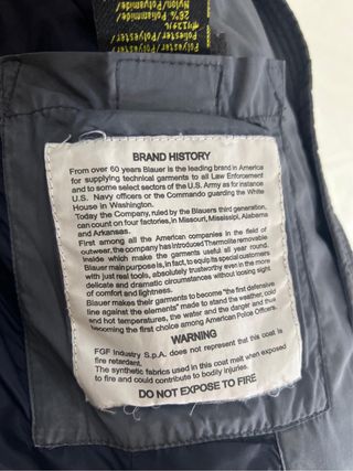 Blauer Giubbotto Donna Cintura Taglia S