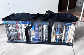 5 Borse Porta DVD Blu-ray