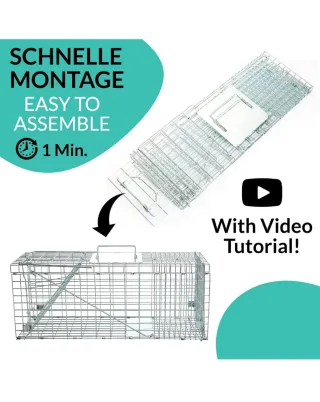 Jaula metálica para animales