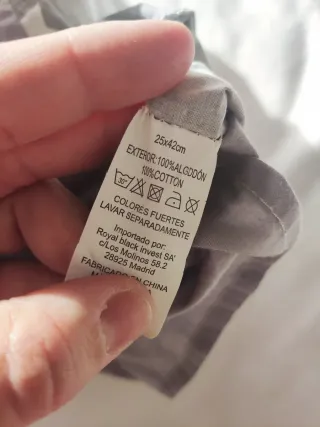 Funda nórdica cuna + relleno + 2 bajeras