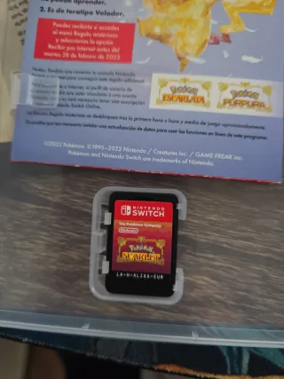 Pokémon Escarlata Nintendo Switch