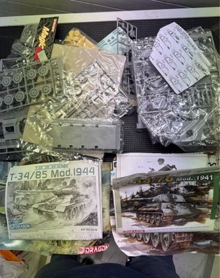 Modello Dragon Infanteria Tedesca + 2 carri armati