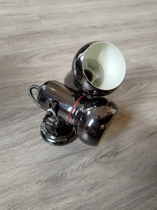 Set di 2applique vintage in metallo