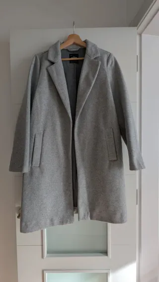 Abrigo Lefties gris mujer