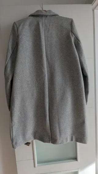 Abrigo Lefties gris mujer