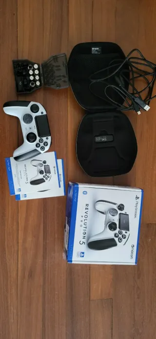 Mando Nacon Revolution 5 Pro Blanco