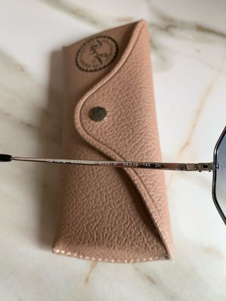 Gafas Ray-Ban Octagon Azules y Plateadas