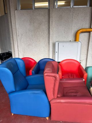 Sofás URGENTE beige y verde agua