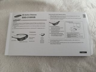 Gafas 3D Samsung Negras