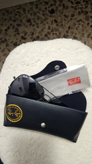 Gafas Ray-Ban Aviator Negras Originales