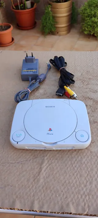 Consola Sony PSone Blanca