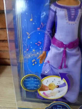 Muñeca Disney Wish Cantante Nueva