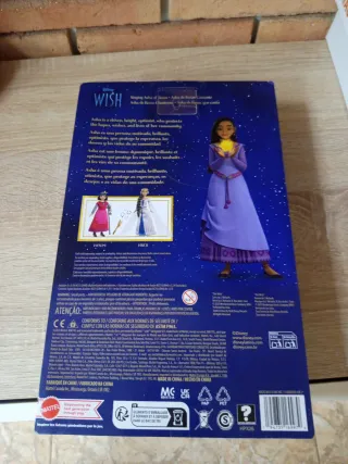 Muñeca Disney Wish Cantante Nueva