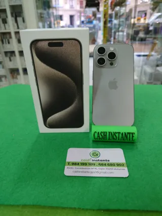 iPhone 15 Pro 256GB Argento 86% Batteria