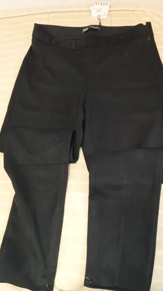 Pantalón Zara Mujer Talla XL Negro