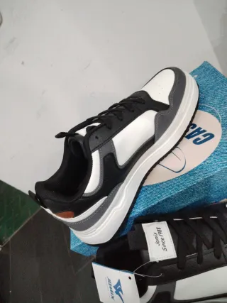 Sneakers Jomix Uomo N.43 Nero Grigio Bianco