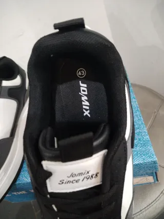 Sneakers Jomix Uomo N.43 Nero Grigio Bianco