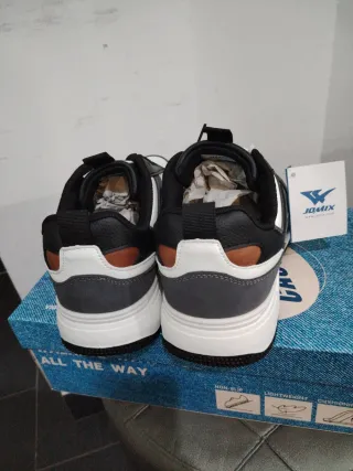 Sneakers Jomix Uomo N.43 Nero Grigio Bianco