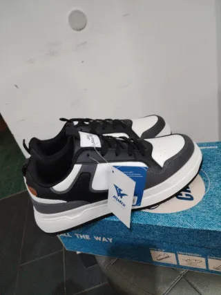 Sneakers Jomix Uomo N.43 Nero Grigio Bianco