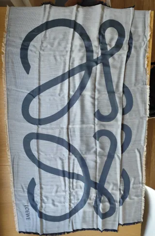 Pañuelo Loewe Azul y Gris Nuevo