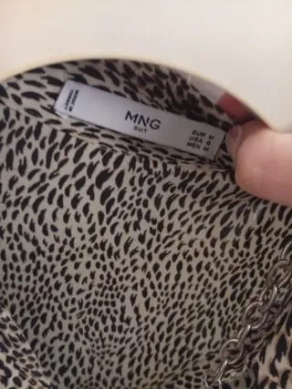 Blusa Stradivarius Talla M Animal Print