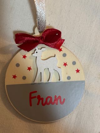 Bolita Navidad Personalizada Silvia