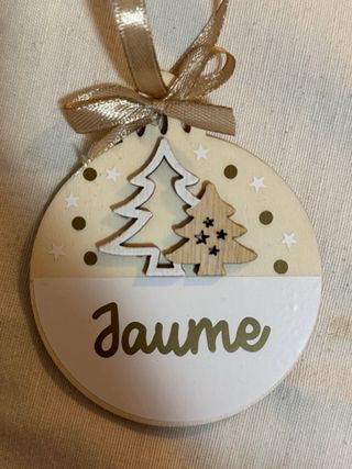 Bolita Navidad Personalizada Silvia