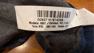 Jersey Massimo Dutti Cuello Chal Talla XXL