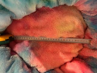 Cama para mascota suave y colorida