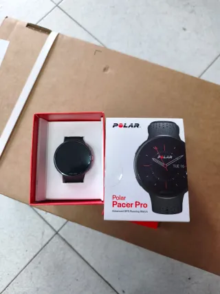 Polar Pacer Pro Negro Nuevo