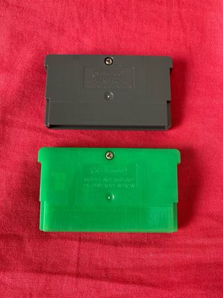 Pokemon Verde Hoja + Super Mario World GBA