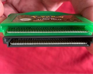 Pokemon Verde Hoja + Super Mario World GBA