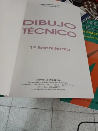 DIBUJO TECNICO I BACHILLER /DONOSTIARRA