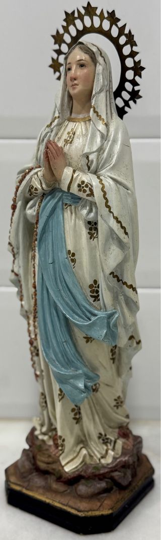 ANTIGUA VIRGEN DE LOURDES ARTE CRISTIANO OLOT