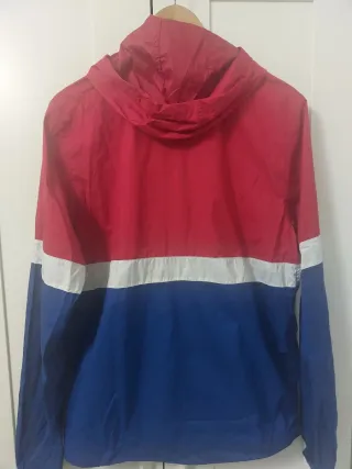 Chaqueta Cortavientos DC Shoes Roja y Azul