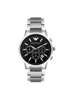 Reloj Emporio Armani Renato Cronógrafo Negro