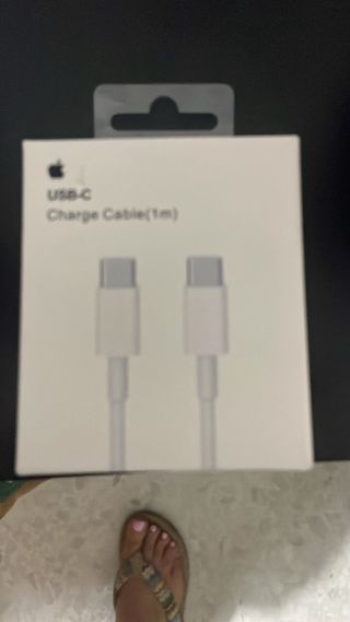 Cable Carga USB-C Apple 1m