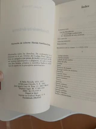 Residencia en la tierra (Letras Hispanicas) (Sp...