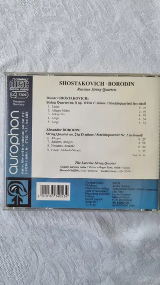 3 CDs Clásicos: Ravel, Beethoven, Shostakovich