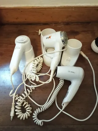 Secadores de pelo de hotel (3 unidades)