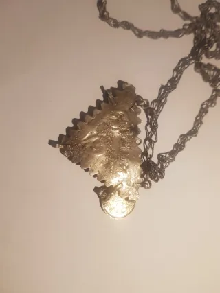 #1178 Colgante plata de ley 925 33cm