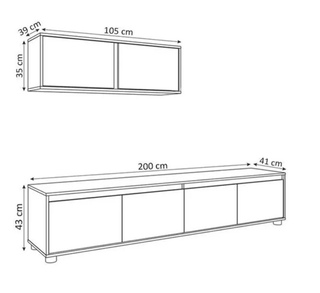 OFERTA!!! SET DE MUEBLE DE SALON