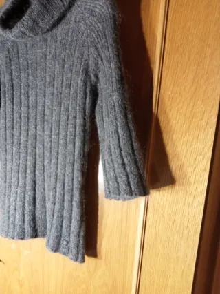 Jersey Pedro del Hierro gris cuello alto