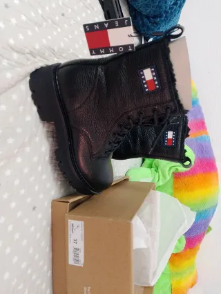 Botines Cuero Tommy Jeans Talla 37