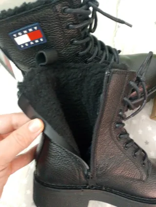 Botines Cuero Tommy Jeans Talla 37