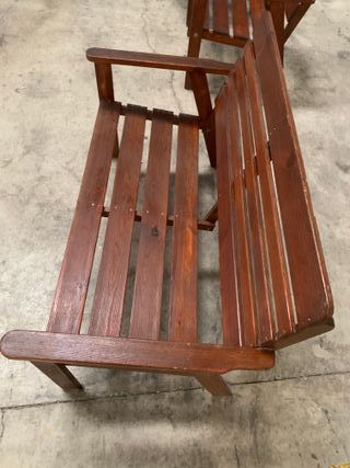 Panca da giardino in legno