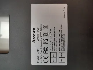 Báscula Drcowu P2H KG/LB/OZ