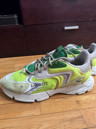 Zapatillas Lacoste Verde y Amarillo