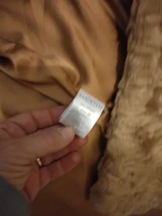 Cappotto pelliccia Luckylu tg 48