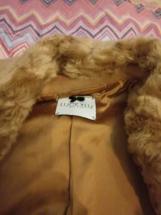 Cappotto pelliccia Luckylu tg 48